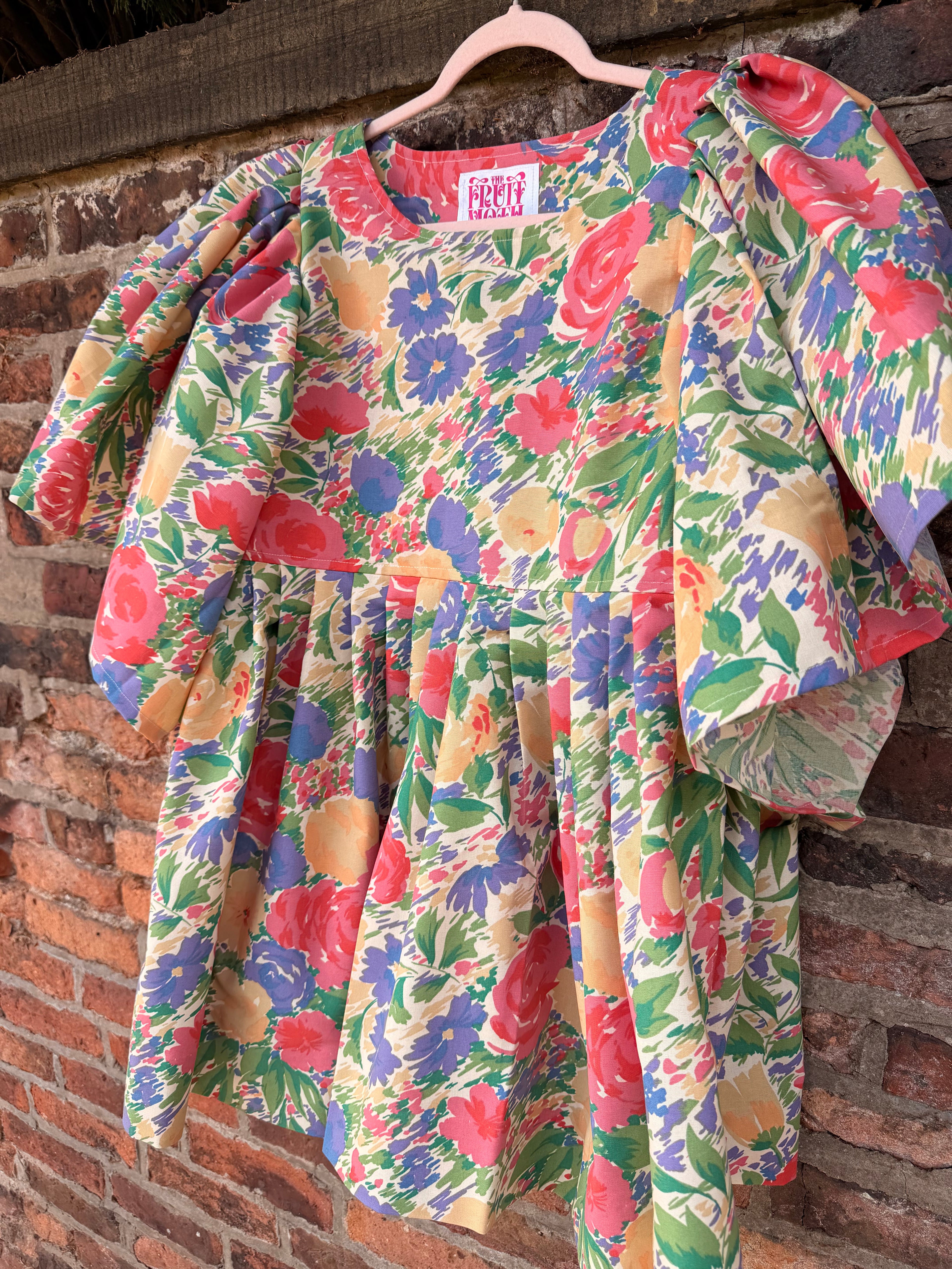 Victoria Angel Sleeve Mini Dress