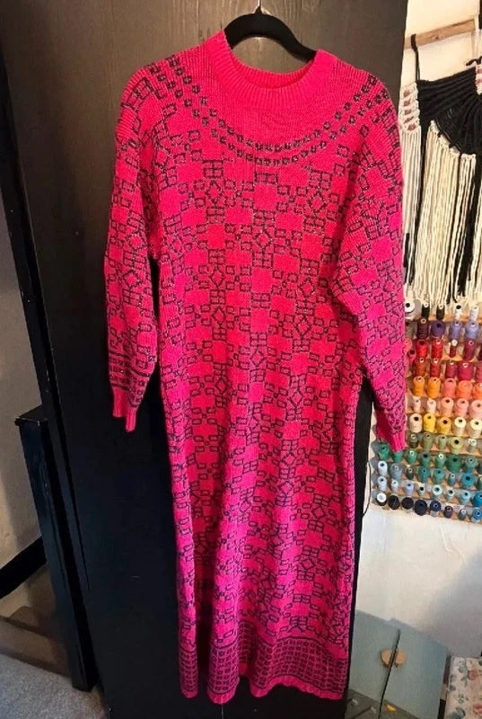 Vintage St Mary’s longline maxi jumper dress