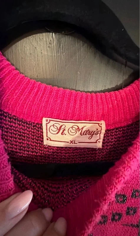 Vintage St Mary’s longline maxi jumper dress