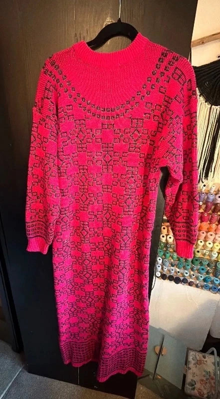 Vintage St Mary’s longline maxi jumper dress