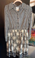 Vintage Union Label Jennifer Gee Striped dress