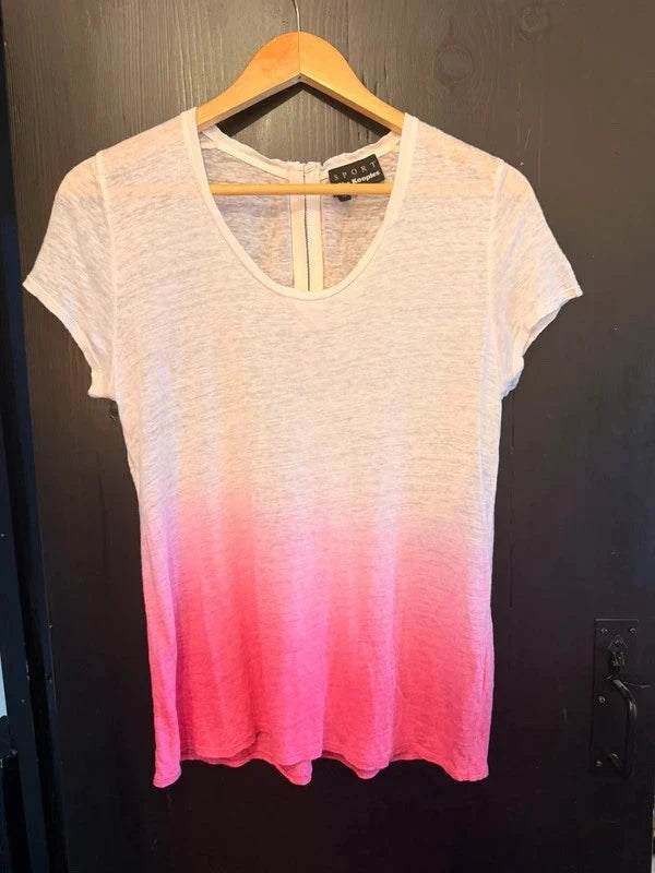 Sport by The Kooples Linin dip dye T-shirt