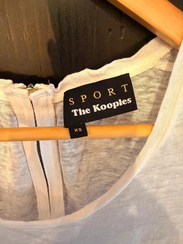 Sport by The Kooples Linin dip dye T-shirt