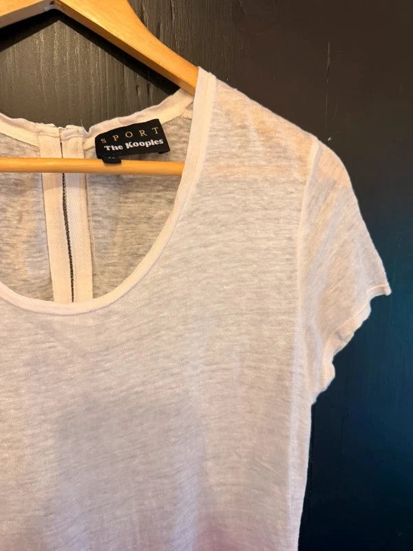 Sport by The Kooples Linin dip dye T-shirt