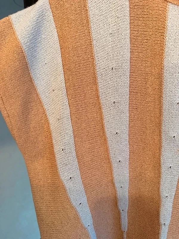 Frank Usher vintage knitted tank top