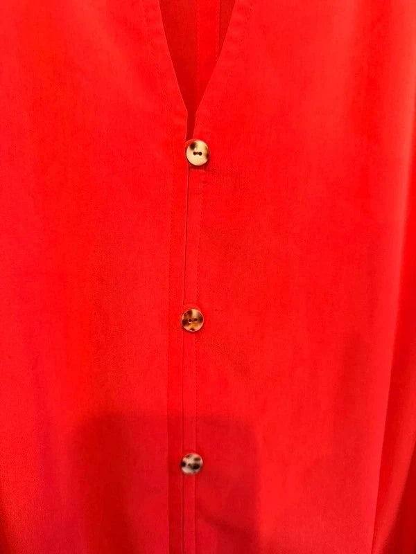 Jacques Vert coral midi shirt dress