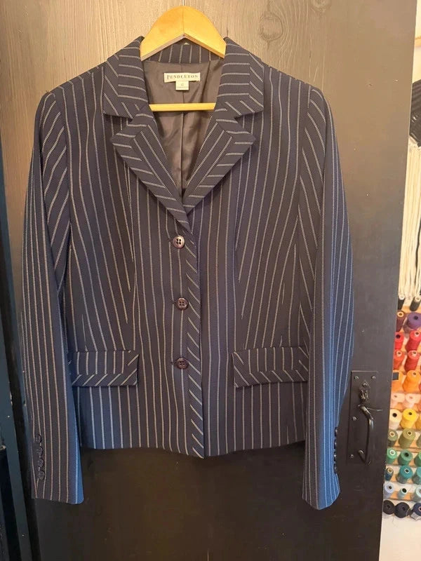 Stunning Pendleton pinstripe blazer