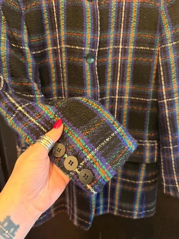 Vintage Alexon tweed check blazer