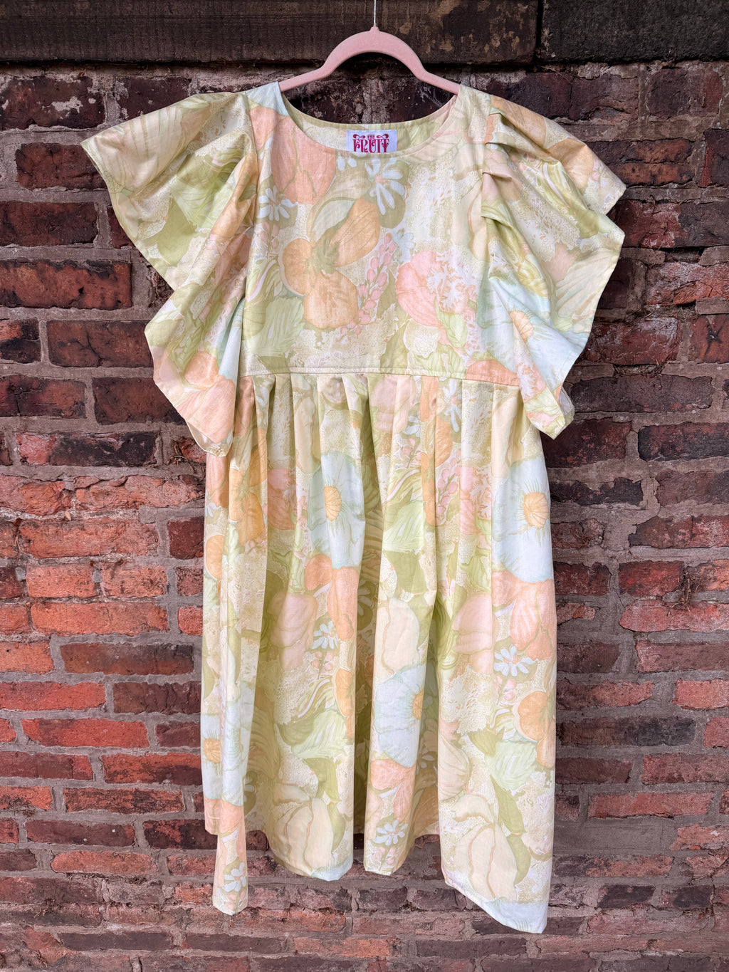 Julia Angel Sleeve Midi Dress
