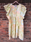 Julia Angel Sleeve Midi Dress
