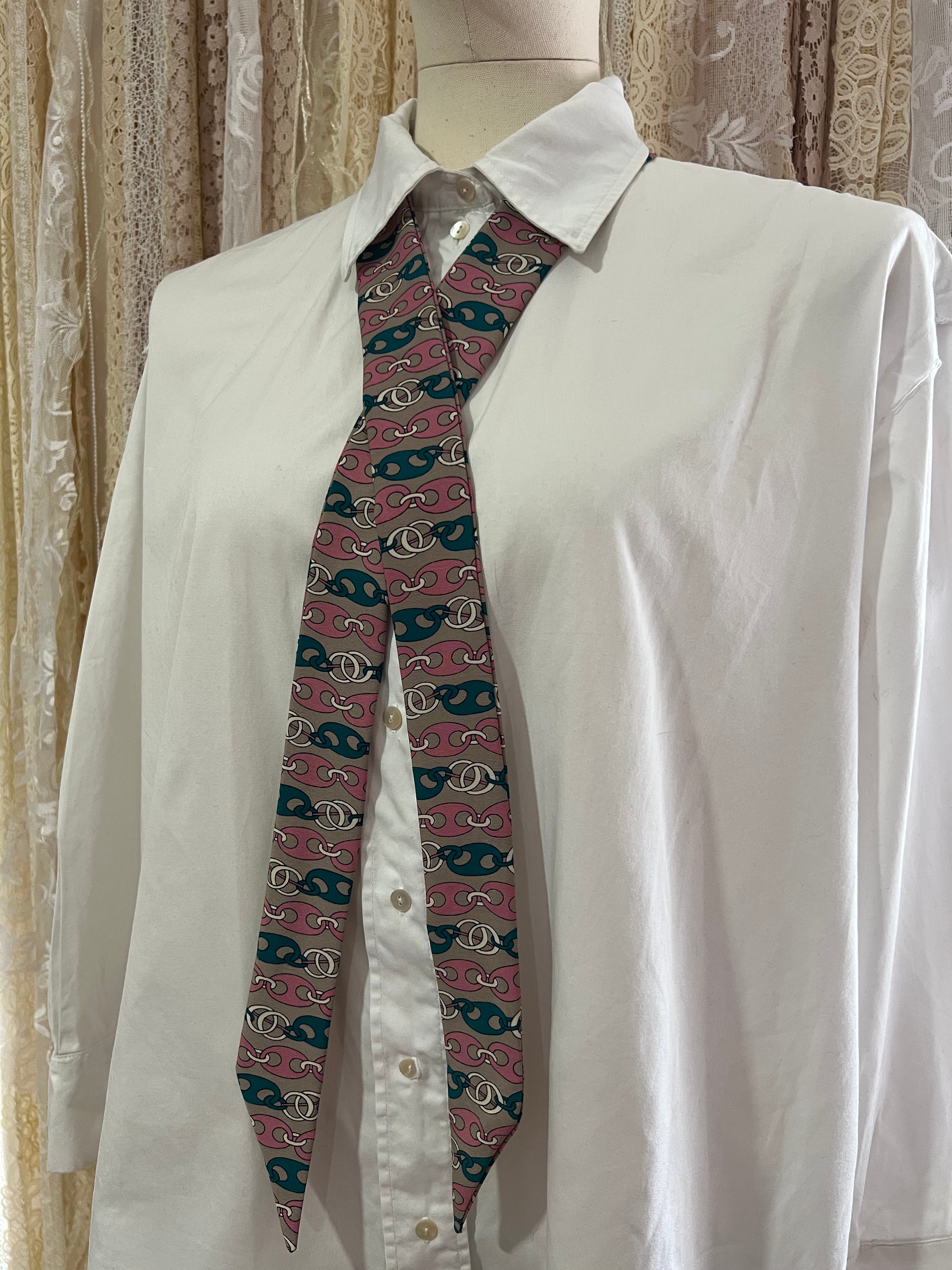 Chain Link Skinny Scarf