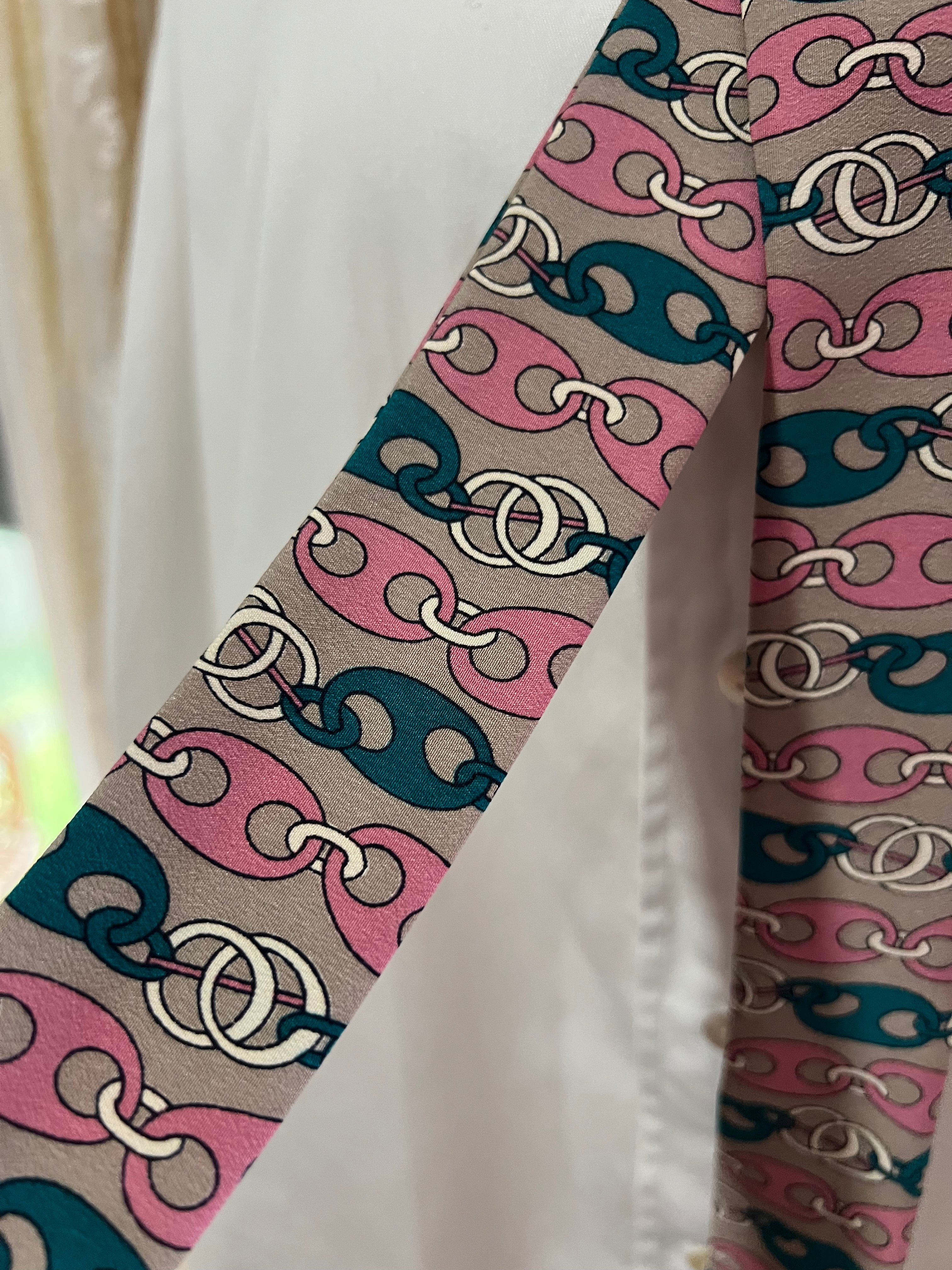 Chain Link Skinny Scarf