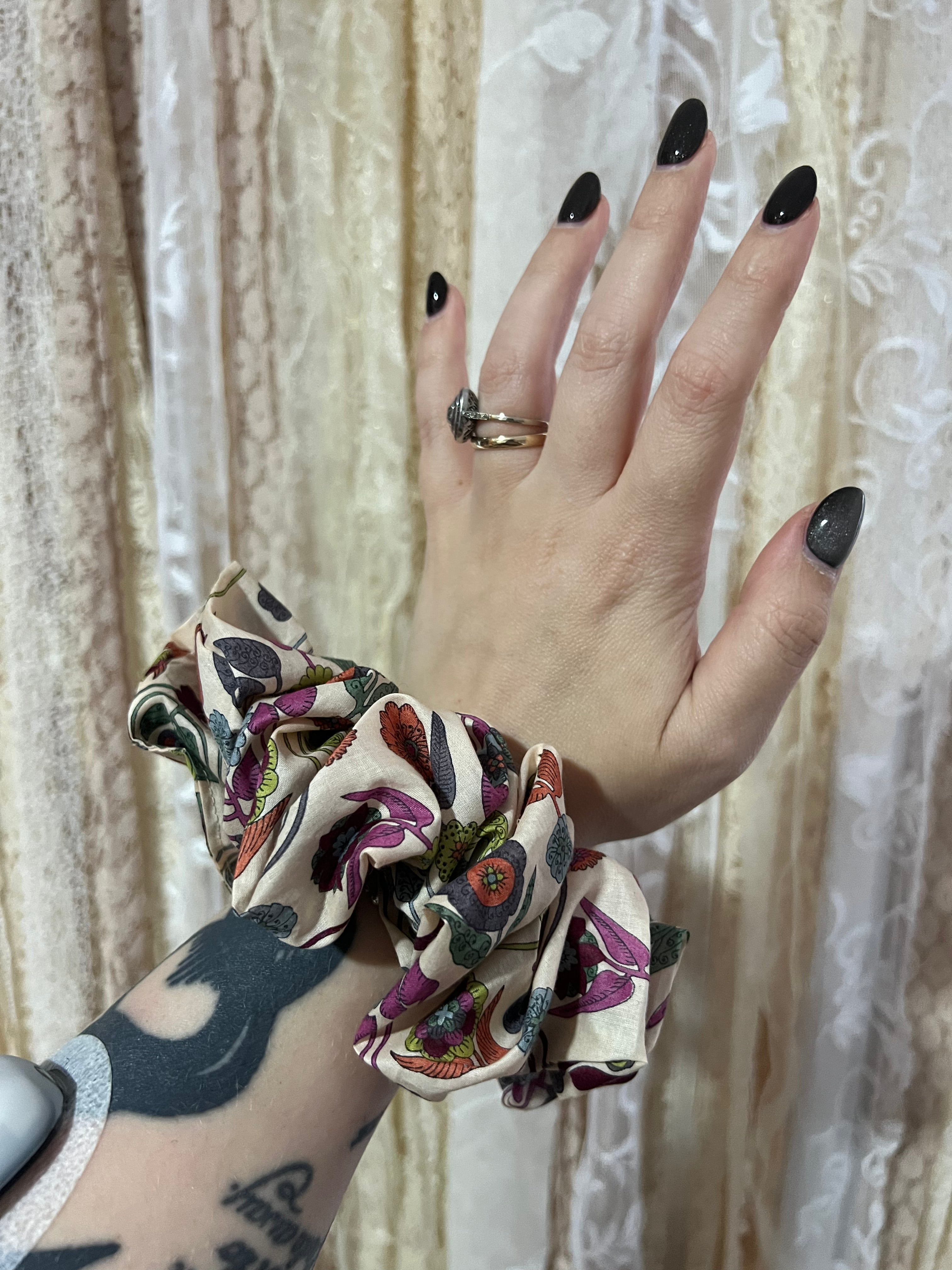 Cheerful Blooms Scrunchie