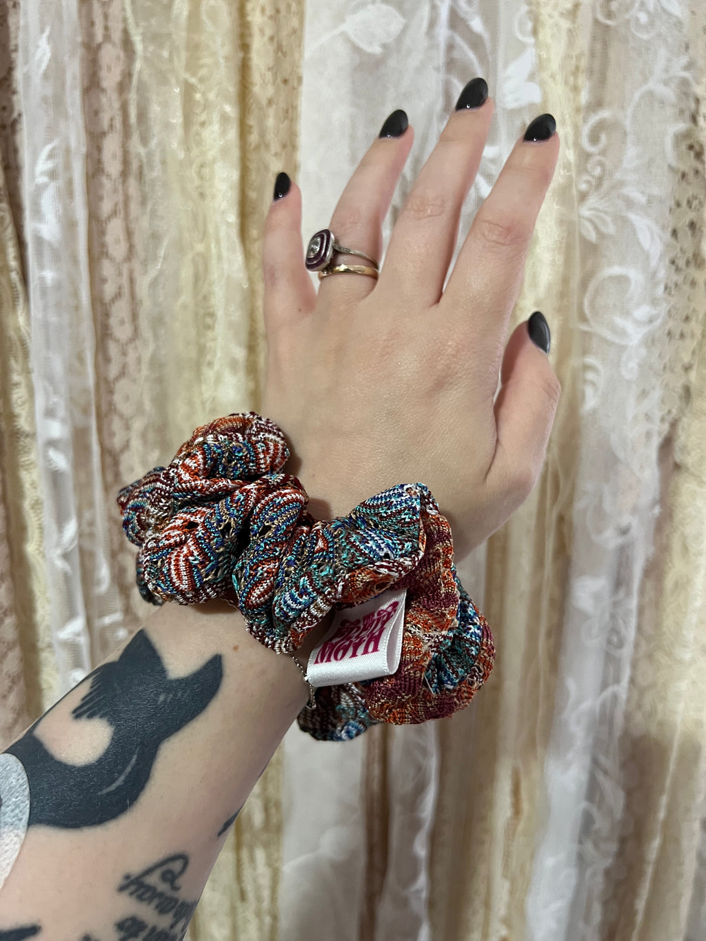 Crochet Sunrise Scrunchie