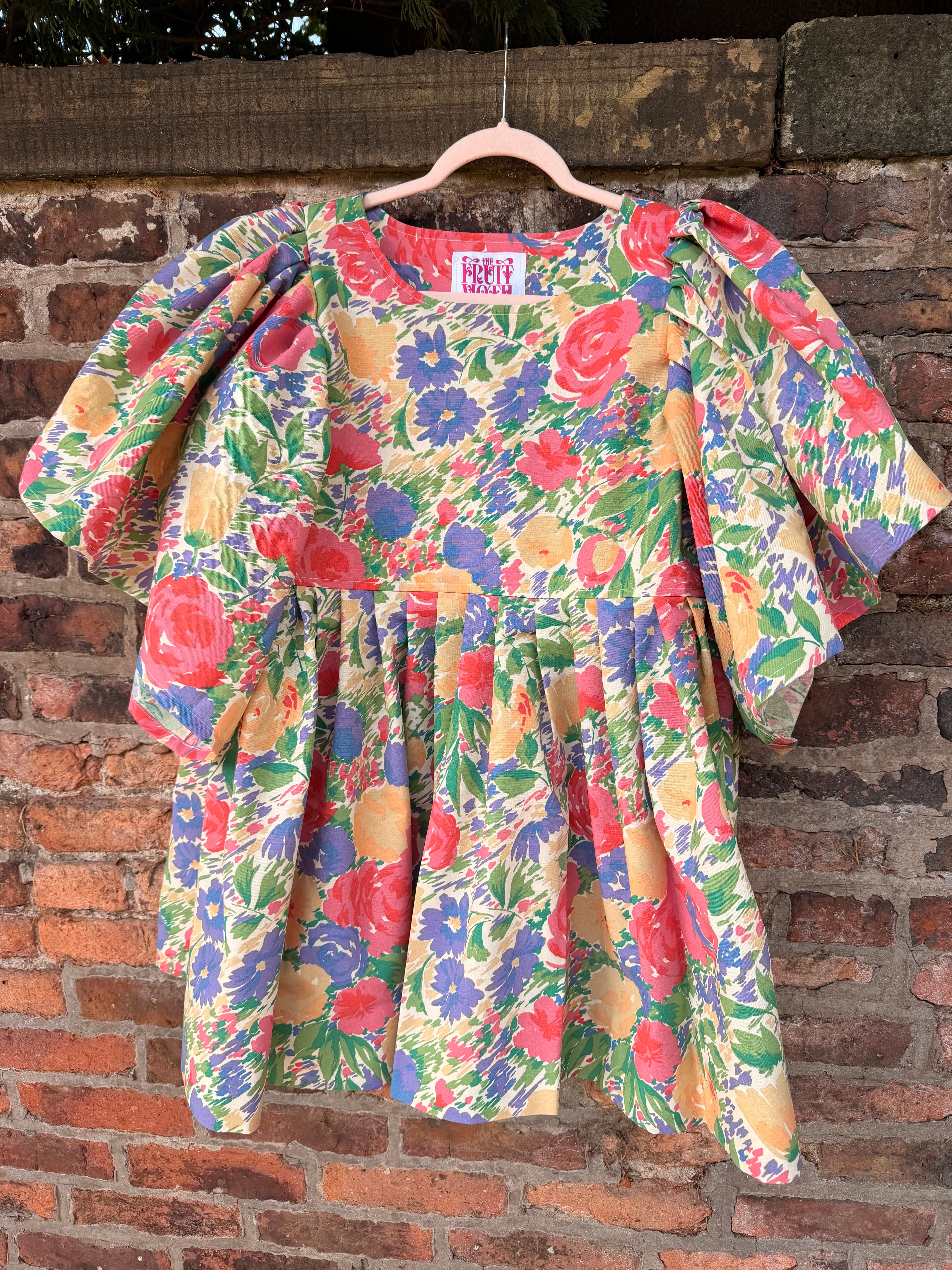 Victoria Angel Sleeve Mini Dress