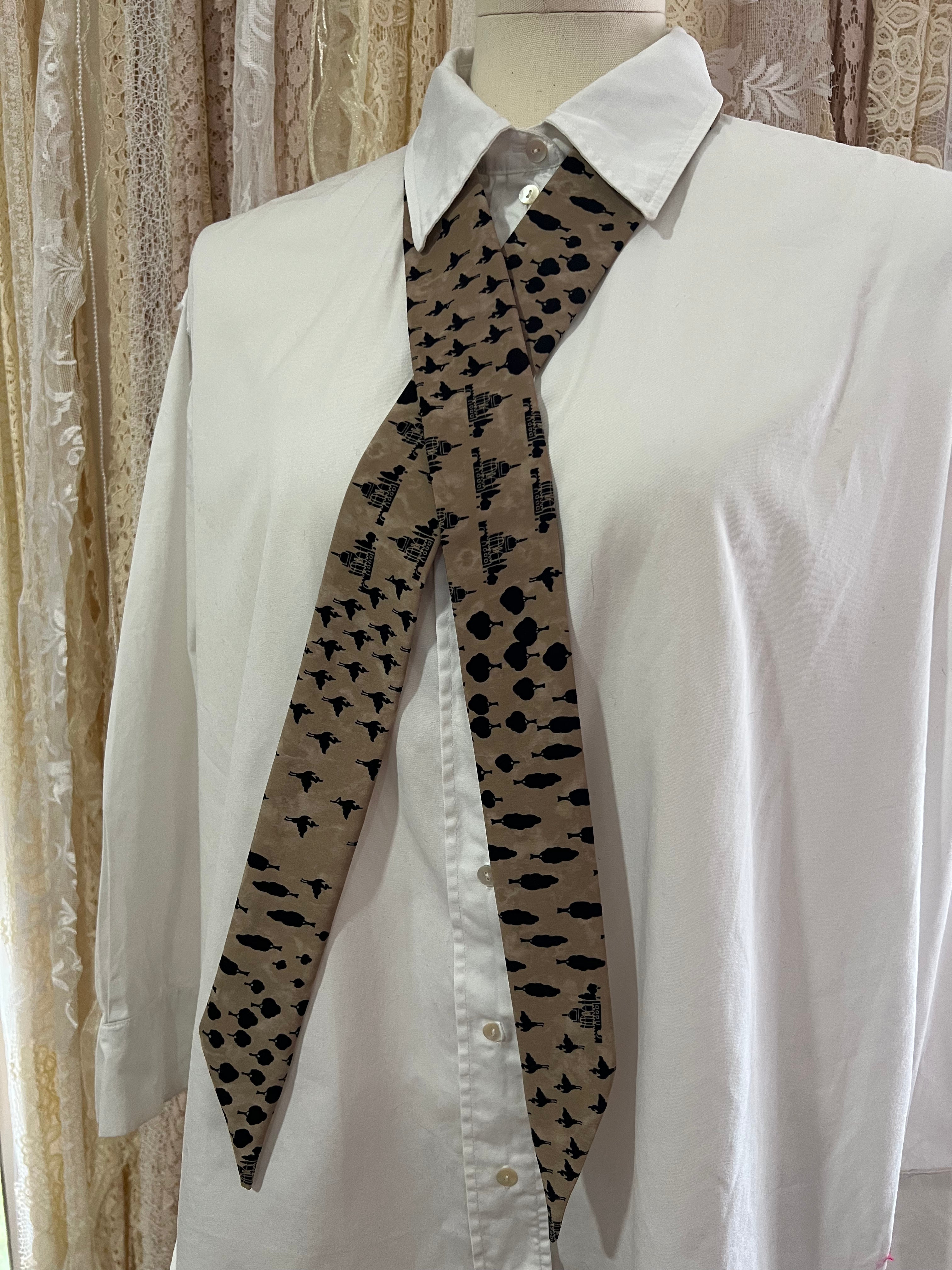 Gold Palace Skinny Scarf