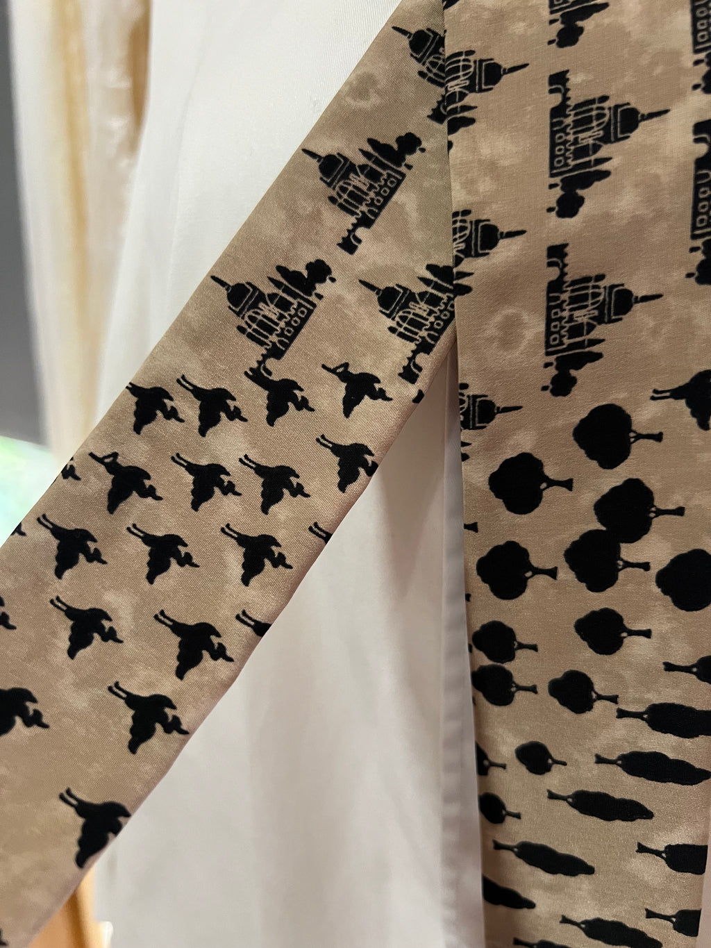 Gold Palace Skinny Scarf