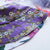 Purple 70s Floral & Tropical Blooms Reversible Bucket Hat - S/M