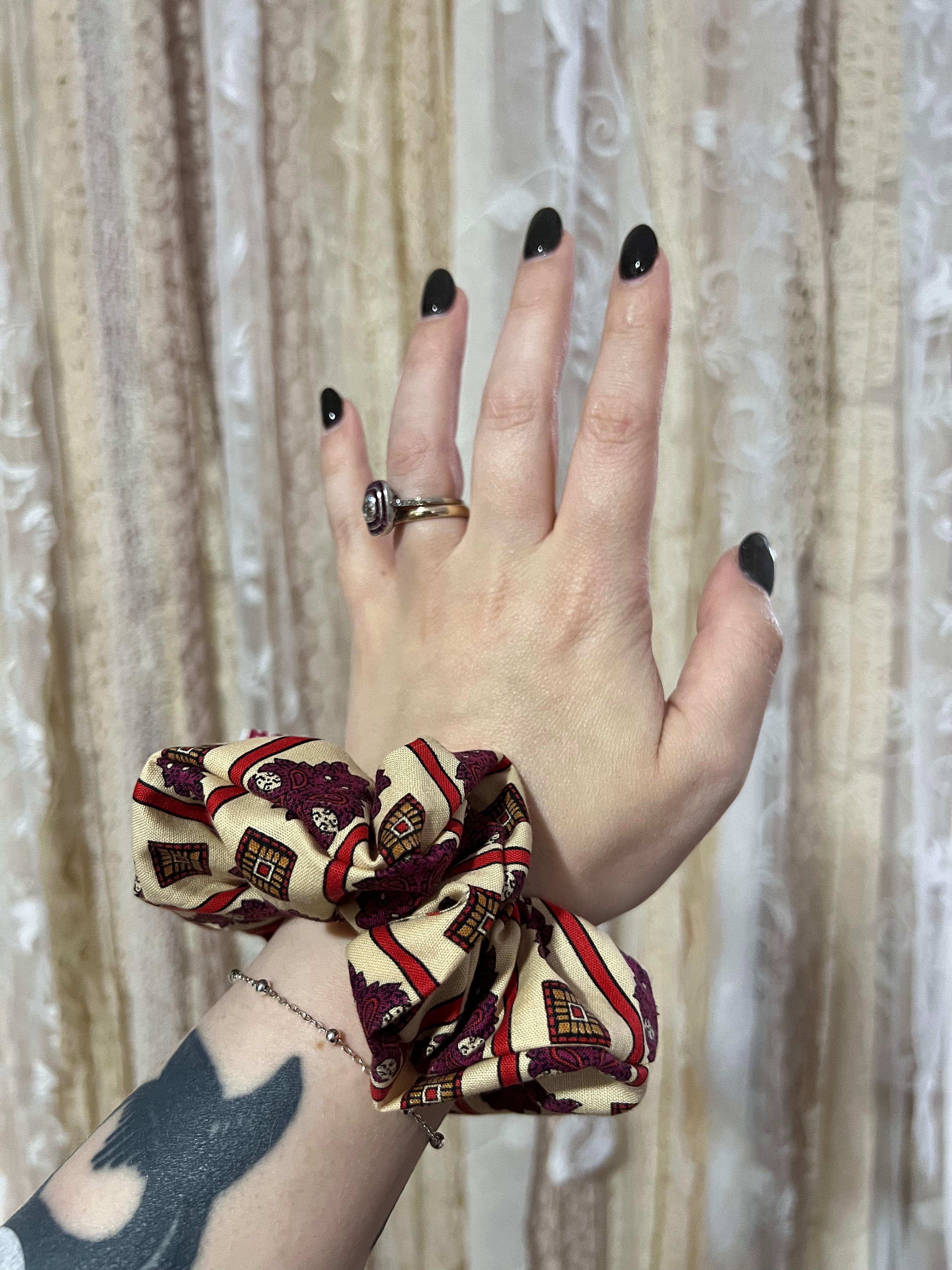 Regal Tile Scrunchie