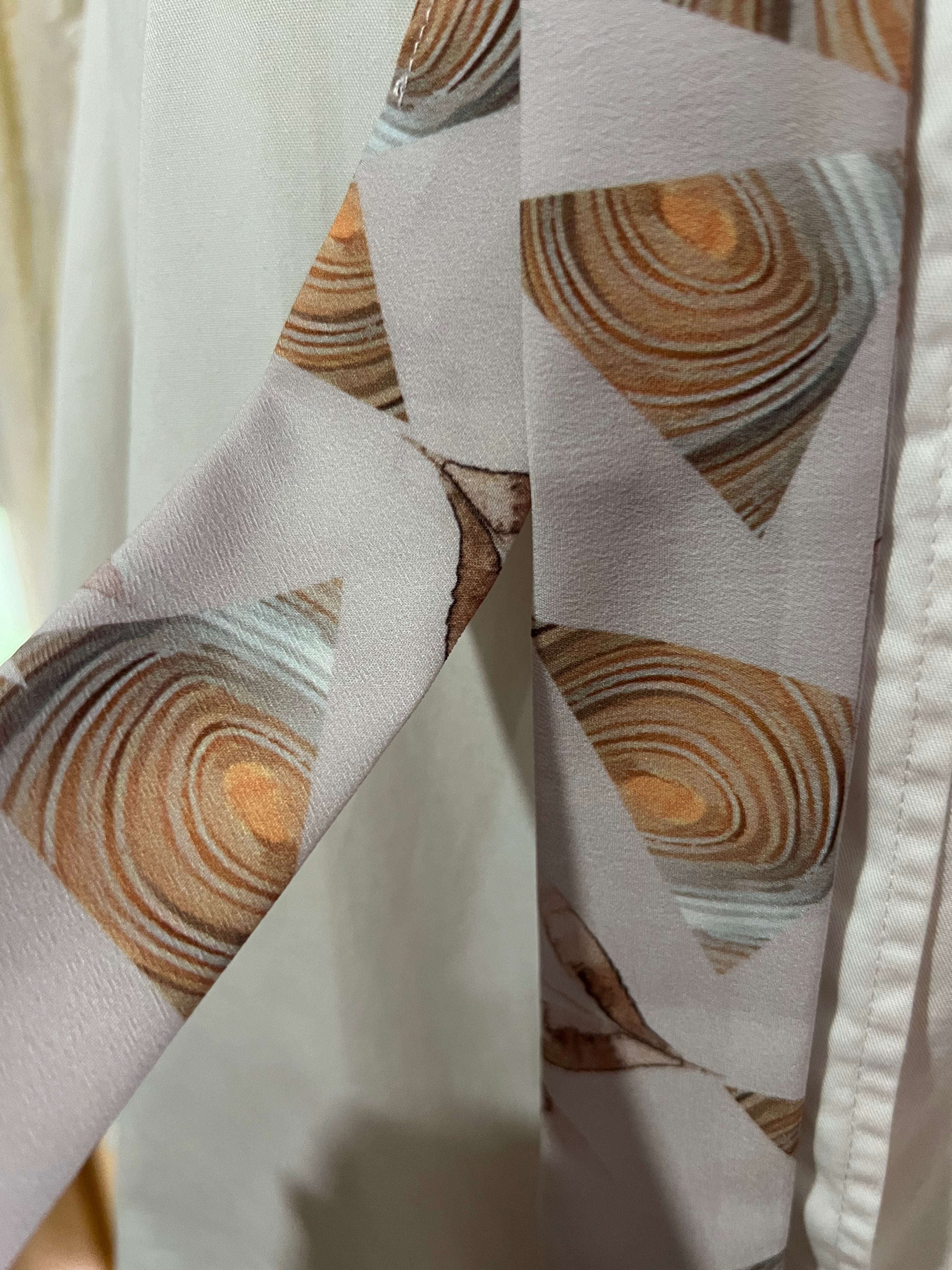 Timber Triangles Skinny Scarf