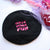 'Have More Fun' Embroidered Black Beret