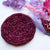 Raspberry Velvet Chenille Crochet Beret