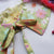 Pastel flower power reversible collar. A beautiful detachable collar with a bow fastening to the front. She is made from two 70s floral bedsheets and is fully reversible.